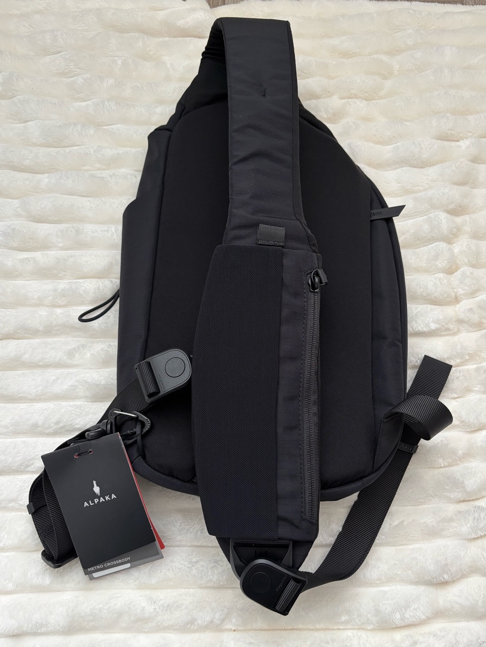 Alpaka - Metro Crossbody Bag - Right ShoulderCarry - Black - NWT - Picture 2 of 5
